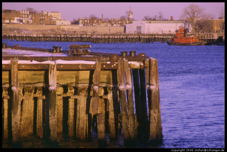 Boston Harbor, MA, Jan 2000